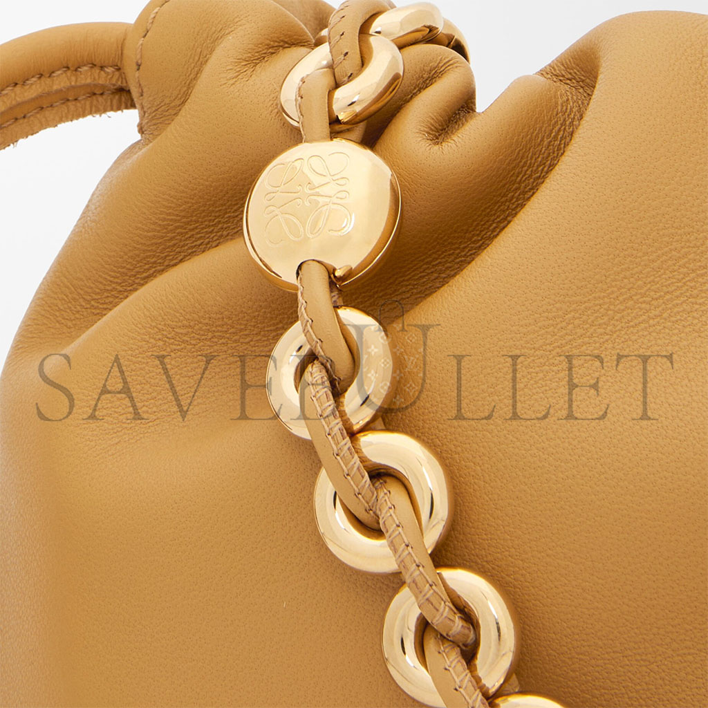 LOEWE MINI FLAMENCO PURSE BAG IN MELLOW NAPPA LAMBSKIN 0011036779 (23*17*5.5cm)